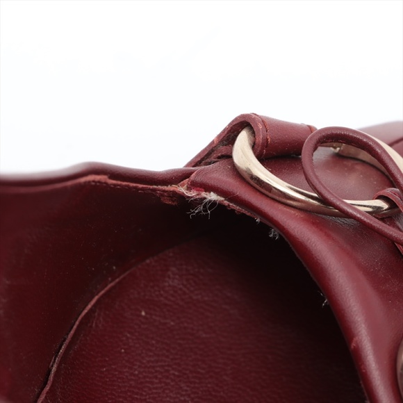 GUCCI Tassel Loafer Pumps Red Size 36.5 US - Picture 9 of 14